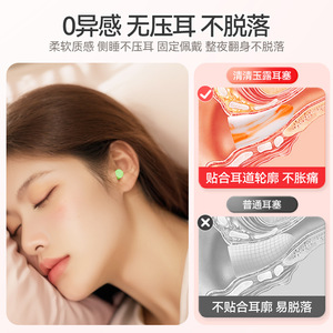 Earplugs Foam Type Soft Noise Reduction For Sleeping Study Dormitory Use - Product Image 5