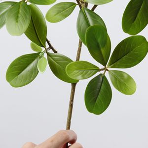 Bouquet de fleurs en plastique, bouquet décoratif pour la maison, le bureau, le jardin, décoration intérieure, plantes artificielles, fleurs artificielles - Product Image 4