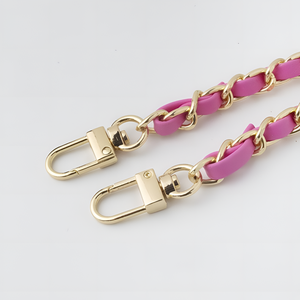 120厘米Pu皮革手柄金属金链肩斜挎包链带包配件 - Product Image 5