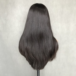 Parrucca medica in Silicone long-for da donna vera <span class=keywords><strong>capelli</strong></span> umani Remy tipo di <span class=keywords><strong>capelli</strong></span> indiani - Product Image 4