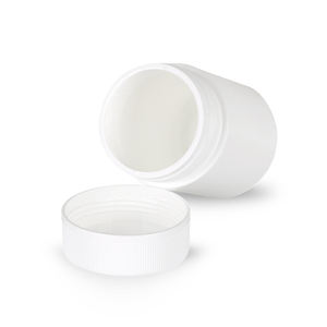 Conteneur de poudre rond en plastique HDPE écologique de 500ml du fabricant de confiance Conteneur de soins de la peau avec logo personnalisé avec fonction vide - Product Image 5