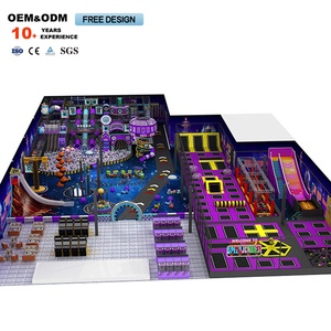 Proveedor de equipos de juegos infantiles comerciales para interiores de la serie rosa y morada - Product Image 4