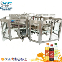 Machine automatique de remplissage, de bouchage et d'étiquetage de bouteilles de soda, ligne de production de boissons gazeuses, ligne de production de boissons non alcoolisées