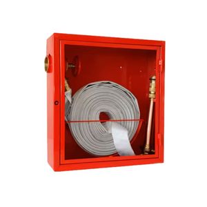 Armoire à Tuyaux d'Incendie <span class=keywords><strong>en</strong></span> Acier Rouge, Vente Directe Usine, Ensemble Complet de Stockage de Sécurité Incendie avec Raccords de Tuyaux et Protection d'Urgence Contre l'Incendie - Product Image 3
