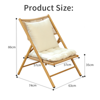 Chaise longue pliante d'extérieur moderne en fer avec finition thermolaquée, résistante aux intempéries et durable pour une utilisation en extérieur
