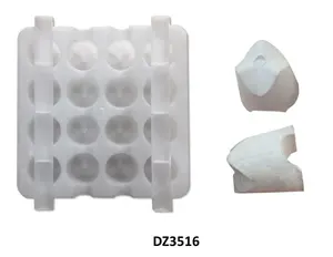 Üçgen blok spacer takviyeli yastık blok/beton ayırıcı plastik kalıp DZ3516-YL