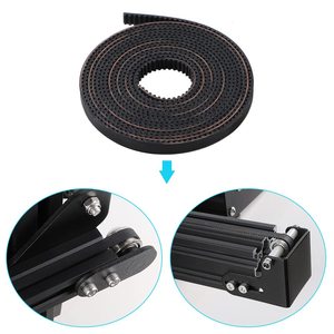 Correa de Distribución Creality 2M 2GT, Paso de 2 mm, Ancho de 6 mm, con 6 Fundas de Cobre para Impresora 3D Ender 3 - Product Image 3