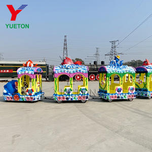 Parc à thème à <span class=keywords><strong>prix</strong></span> réduit Train électrique pour enfants centre commercial intérieur attraction enfants manèges champ de foire océan enfants mini train sans rail - Product Image 3