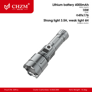 Lampe torche laser blanche haute puissance longue portée rechargeable en alliage d'aluminium Skyfire <span class=keywords><strong>Devil</strong></span> Angel's Eye IP20 pour utilisation en extérieur - Product Image 2