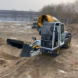 Máquina mezcladora de concreto móvil de carga automática de gran oferta diésel 1.5m3 2.6m3 3m3 4m3 5m3 mezcladora de concreto automática - Product Image 2