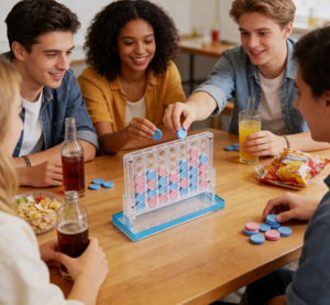 Juego de Ajedrez Magnético Acrílico Cuádruple - Juego de Mesa Moderno para Interiores - Product Image 3