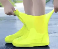 Surchaussures de pluie en caoutchouc résistantes pour bottes, idéales pour les activités de plein air, le camping et les voyages par temps de pluie