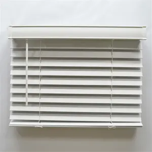Factory Selling Directly Foam Louvre Faux Wooden Window Blinds Shades
