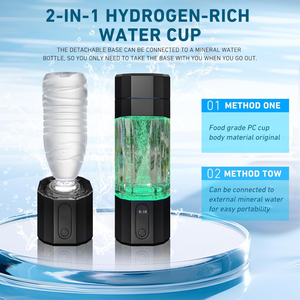 PHYFLOW Bouteille d'<span class=keywords><strong>eau</strong></span> hydrogénée intelligente originale de type C, rechargeable par USB, <span class=keywords><strong>alcaline</strong></span>, anti-âge, pour la <span class=keywords><strong>santé</strong></span>, usage domestique et extérieur - Product Image 3