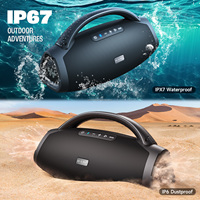 W-KING X20 Enceinte de fête étanche IPX7 avec basses puissantes, application, égaliseur, charge rapide, TWS, OTG, TF, USB, AUX