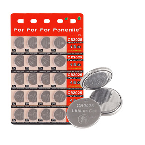 Batteria a Bottone al Litio <span class=keywords><strong>CR2025</strong></span> <span class=keywords><strong>3V</strong></span> per Chiavi Auto e Telecomandi - Product Image 2
