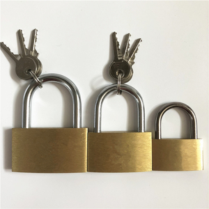 <span class=keywords><strong>Candado</strong></span> Pequeño de Latón al por Mayor a <span class=keywords><strong>Precio</strong></span> Económico con Grillete Reforzado para Armario de Almacenamiento Interior con 3 Llaves de Hierro - Product Image 4