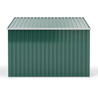 Abri pour moto en acier d'extérieur, kit de stockage préfabriqué pour jardin, garage, salle d'outils, maison utilitaire ou entrepôt