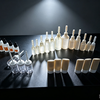 Ensemble de mini-contenants cosmétiques en plastique jetables, flacon compte-gouttes à embout souple pour sérum facial, essence liquide