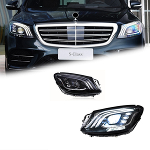 VLAND Montaggio completo del faro adatto per Me-cedes B-enz S-Class W222 2014-2017, faro anteriore di 6a generazione