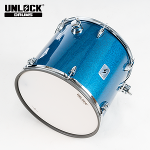 BarbieCore Retro Vibe 16 pouces Blue Tom Bass Drum Kit Professional Mesh/Acoustic Hybrid Roland/<span class=keywords><strong>Yamaha</strong></span> Esthétique Mesh Head Upgrade - Product Image 4