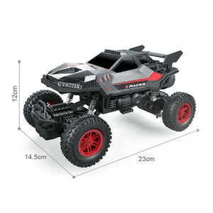 سيارة تحكم عن بعد بمقياس 1:16 للبيع بالجملة، لعبة شاحنة وحش، مركبة زاحفة للطرق الوعرة مع إضاءة LED - Product Image 5