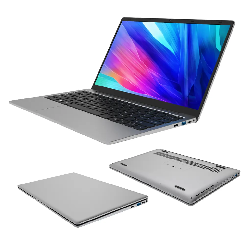 Factory Supply Cheap <strong>Laptops</strong> <strong>14</strong>.1inch <strong>Laptop</strong> 4GB+64GB 135 Degree Rotate Support