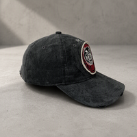 Gorra de Béisbol de Mezclilla de Alta Calidad, Estilo Vintage Unisex, Gorra de Mezclilla Gruesa con Borde Deshilachado, Estilo Destruido, Bordado de Logotipo Personalizado