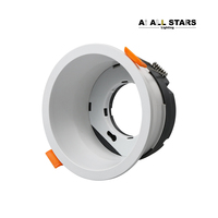 Luminaires encastrés LED personnalisables en masse, ensemble de douilles GX53, gabarit pratique pour boîtiers de lampes GX53, boîtier de downlight pour ampoules GX53