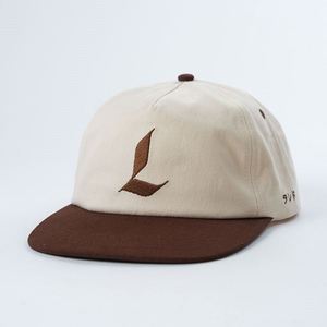 Gorra de Béisbol Personalizada con Logotipo Bordado al por Mayor, Gorra Plana de 5 Paneles sin Estructura con Cierre a Presión - Product Image 3