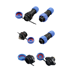 Hàng Không Cắm Điện Kết Nối IP68 Không Thấm Nước 3P Thông Tư Trong Dòng Cáp Brass Vàng Mạ Phía Sau Nut Bảng Điều Chỉnh Núi Ổ Cắm 9Pin Sp13 - Product Image 1