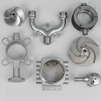 Fonderie de métaux : Usinage CNC de précision sur mesure (grands et petits formats), pièces en acier inoxydable moulées par cire perdue, service de fonderie métallique