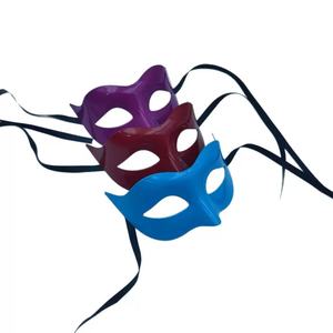 Máscaras pintadas en aerosol de Color plástico para <span class=keywords><strong>Halloween</strong></span> Máscaras de fiesta Hombres Mujeres Disfraces de Carnaval Decoraciones para fiestas de baile - Product Image 4