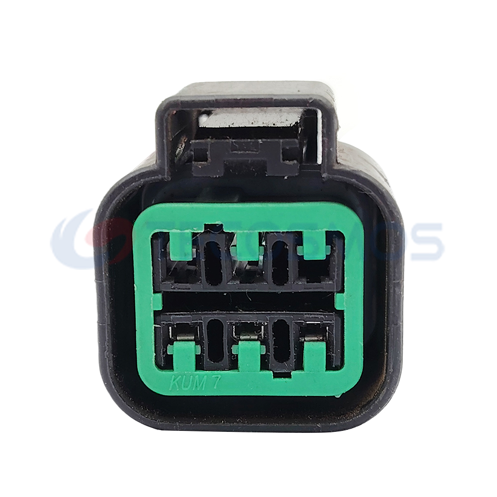Waterproof Wire Connector Headlight Harness Plug for Chevrolet Captiva 6 Pin Female PB621-06020 PB625-06027