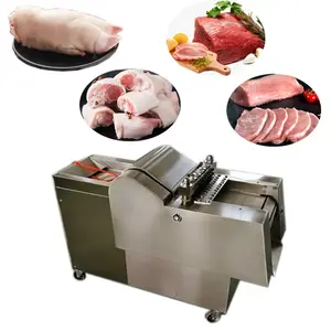 U.S. chicago automatic chicken meat dicing machine meat bone cutting price meat dice cutting beef cutter cutting machine