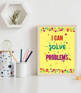 Autocollants muraux positifs inspirants imperméables pour les étudiants en classe enseignants bureau décorations pour la maison affiches de motivation