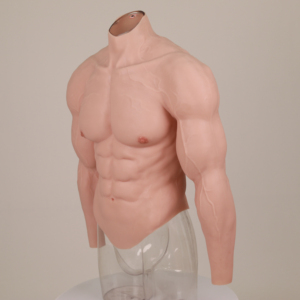 Traje de <span class=keywords><strong>Silicona</strong></span> de Alta Elasticidad con Textura Muscular Realista, para Actuaciones y Juegos de Rol Masculinos, Prenda Moldeadora para Hombre - Product Image 2