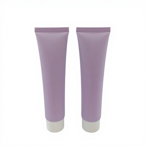 Tube cosmétique vide en plastique personnalisé OEM, étiquette privée, pour emballage de masque capillaire et de masque facial avec bouchon à vis - Product Image 1