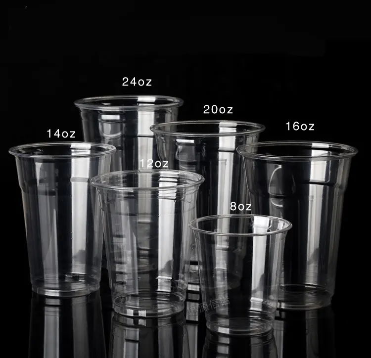 5oz-32oz duro di Alta qualità usa e getta di plastica trasparente tazza