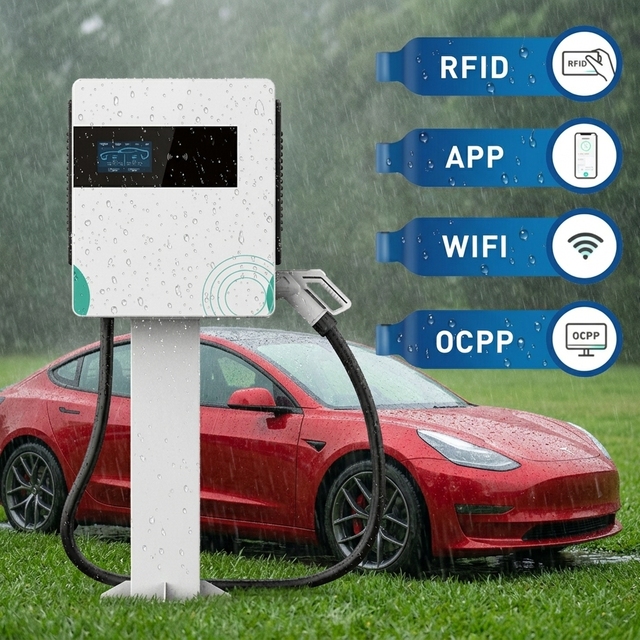 350kW Dual Gun DC Ultra Fast Charging Pile for Electric Truck Highway Station