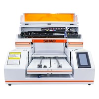 A3 printer uv tinta kering cepat A4 suplai tinta Clss 6 warna printer uv flatbed a4 printer uv a3