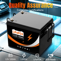Batterie LiFePo4 prismatique au phosphate de lithium-ion 12,8V 25,6V 100Ah 200Ah 300Ah, pack de cellules LFP pour chariots élévateurs électriques et outils électriques