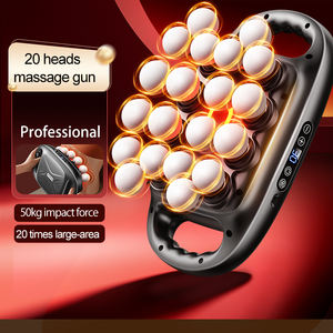 Fabrik-Großhandel <span class=keywords><strong>Mini</strong></span> Leistungsstarke 16-Kopf Faszienpistole Massage-Vibrator Bürstenmotor 1200-3200 U/min Hochgeschwindigkeit zur Körperentspannung - Product Image 3