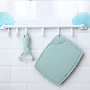 Juego de cuchillos de cocina, juego de 3 piezas de cuchillos para frutas de imitación de cerámica, cortador de verduras, tabla de cortar, pelador de frutas, tabla para picar. - Product Image 4