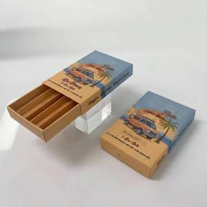 Boîte rigide personnalisée multi-tailles résistante aux enfants, lot de 5, pour emballage de rouleaux de papier <span class=keywords><strong>à</strong></span> riz pré-roulés, avec tiroir coulissant et séparateurs - Product Image 1