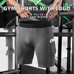 <b>Men's</b> Custom Logo Canvas Breathable Quick Dry Workout <b>Shorts</b> Side Pocket Wholesale Gym Wear <b>Yoga</b> Running Fitness Sports Casual - Product Image 2