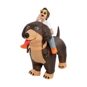 Disfraz Inflable de Perro Salchicha para Niños y Niñas, Traje Inflable de Perro para Halloween - Product Image 3