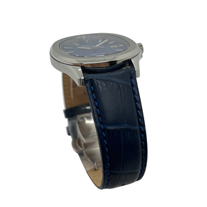 Reloj de lujo de acero resistente al agua con garantía de calidad, reloj con correa de cuero a la moda para hombre - Product Image 1
