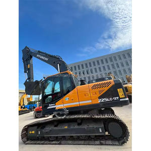 Excavatrice hyundai d'occasion 225LC-9T de 22 tonnes de bonne qualité Corée du Sud Excavatrice R225LC-9T hyundai de 22 tonnes bon prix pour la vente bon marché - Product Image 1