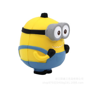 Minion PU Foam Stress Ball 7cm High <b>Rebound</b> Fidget Toy For Kids Gift Decor - Product Image 2